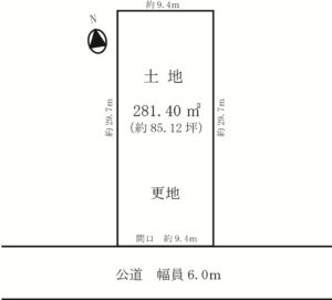 【土地図】左京区上高野仲町 2025.10.5